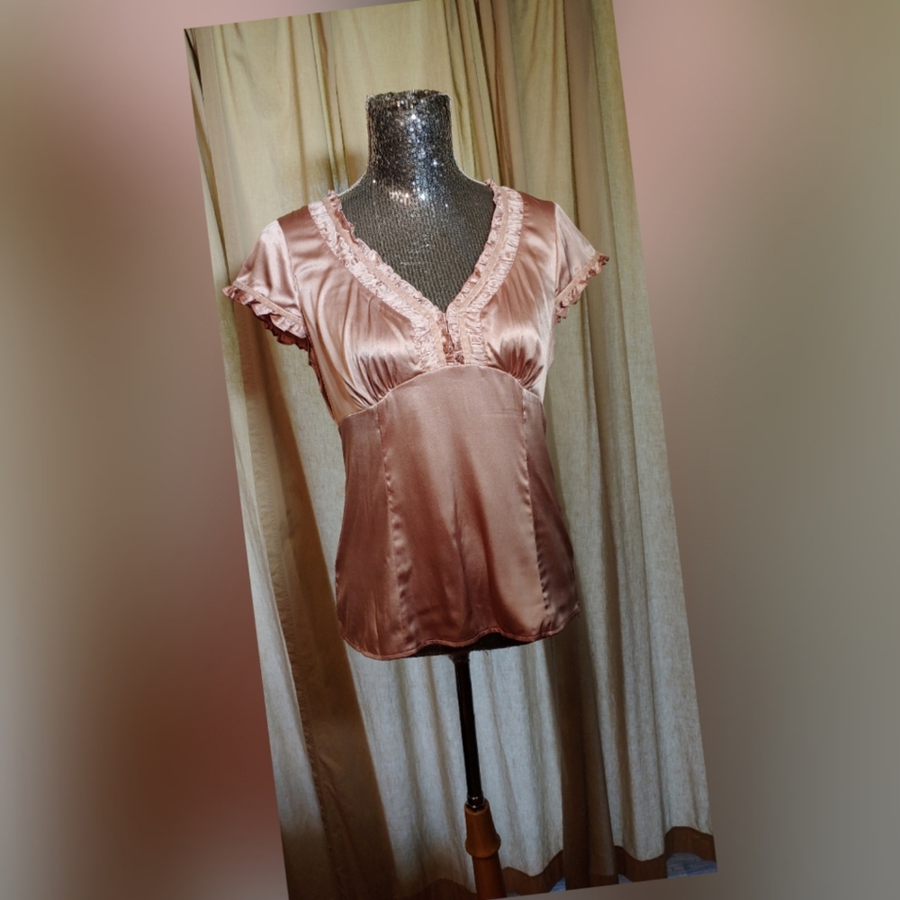 COPY - Boston Proper Beautiful Feminine Silk Top